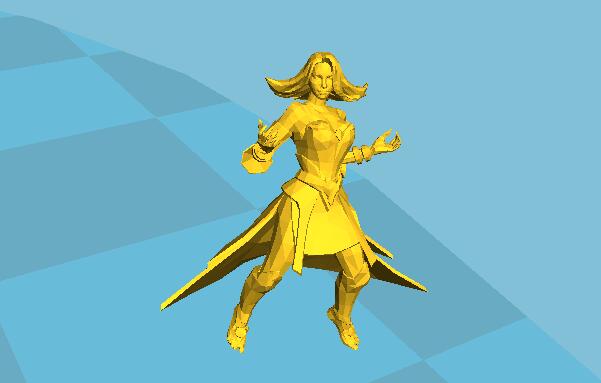 3D打印动漫人像