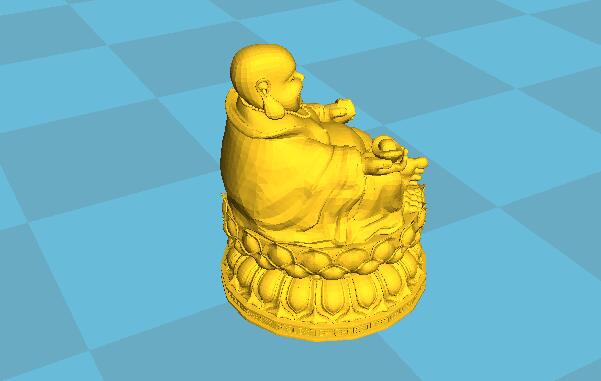 3D打印艺术品之弥勒佛