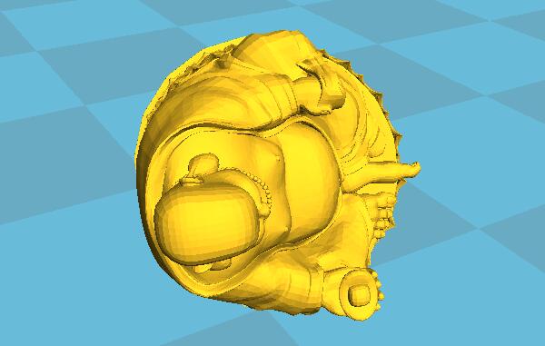3D打印艺术品之弥勒佛