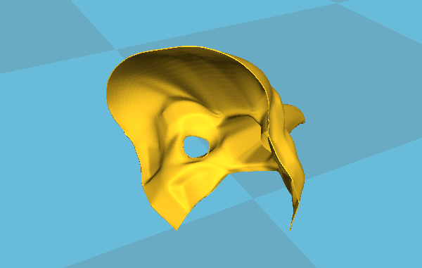3D打印艺术品之长鼻面具