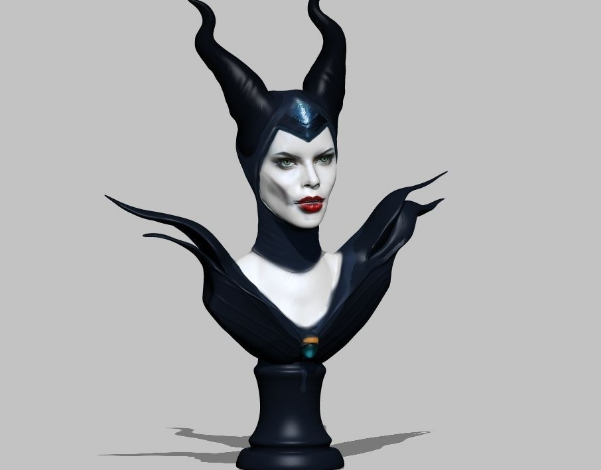 3D打印人物模型之沉睡魔咒玛琳菲森