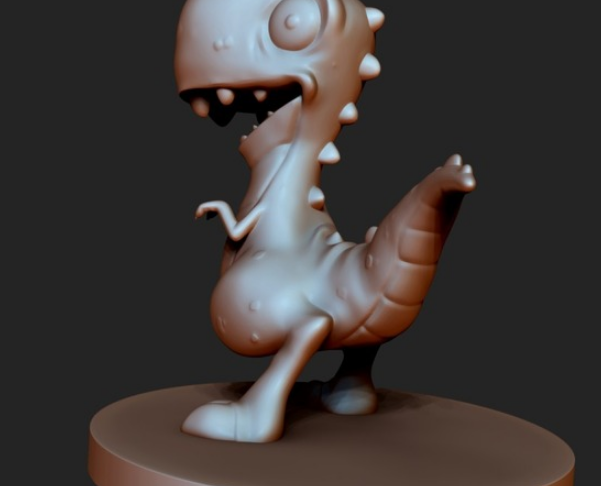 3D打印动漫手办之恐龙