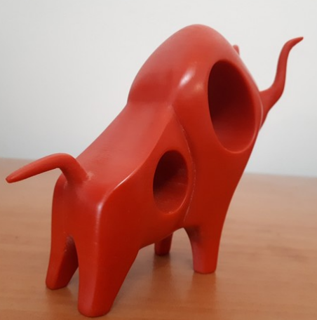 3D打印艺术品之牛