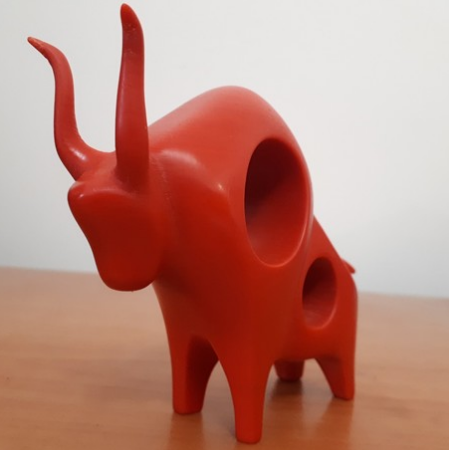 3D打印艺术品之牛
