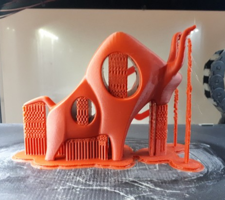 3D打印艺术品之牛