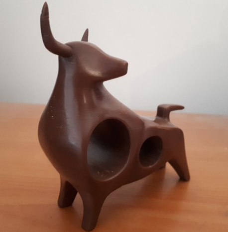 3D打印艺术品之牛