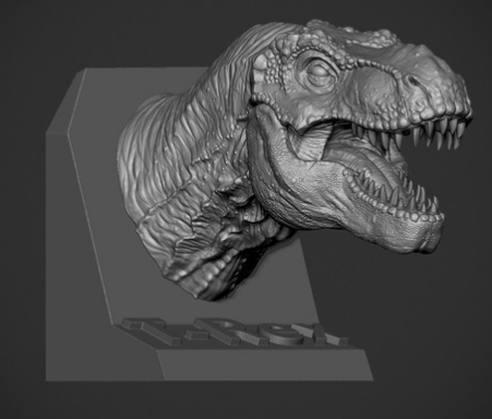 3D打印艺术品之恐龙