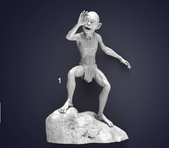 3D打印游戏手办模型