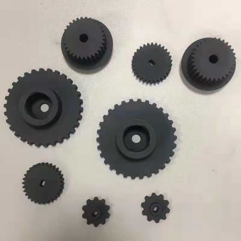 黑色尼龙3D打印手板模型
