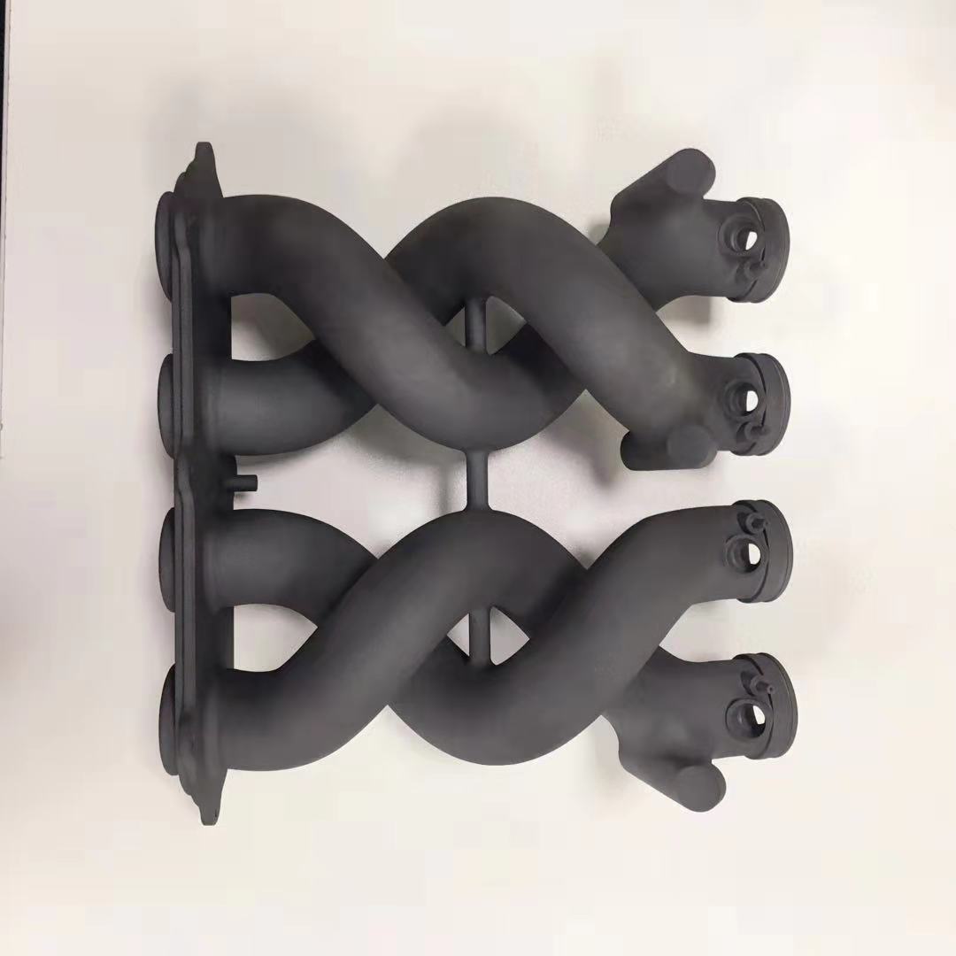 黑色尼龙3D打印手板模型