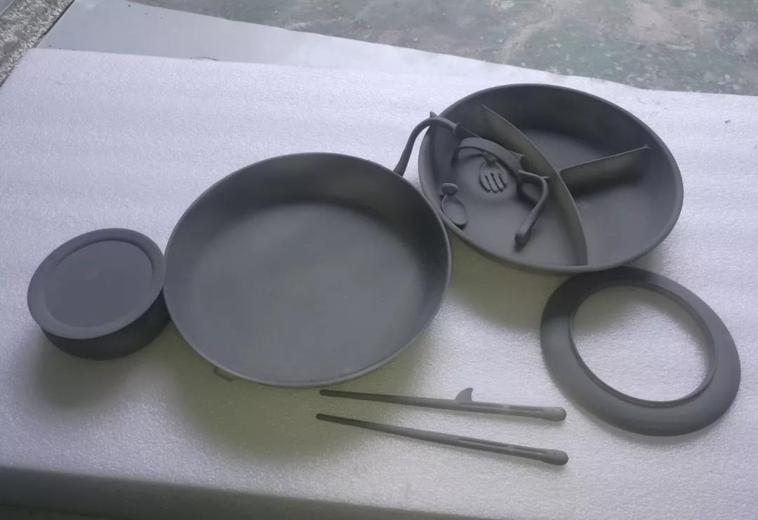 3d打印儿童餐具手板模型服务