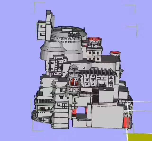 3D打印建模沙盘