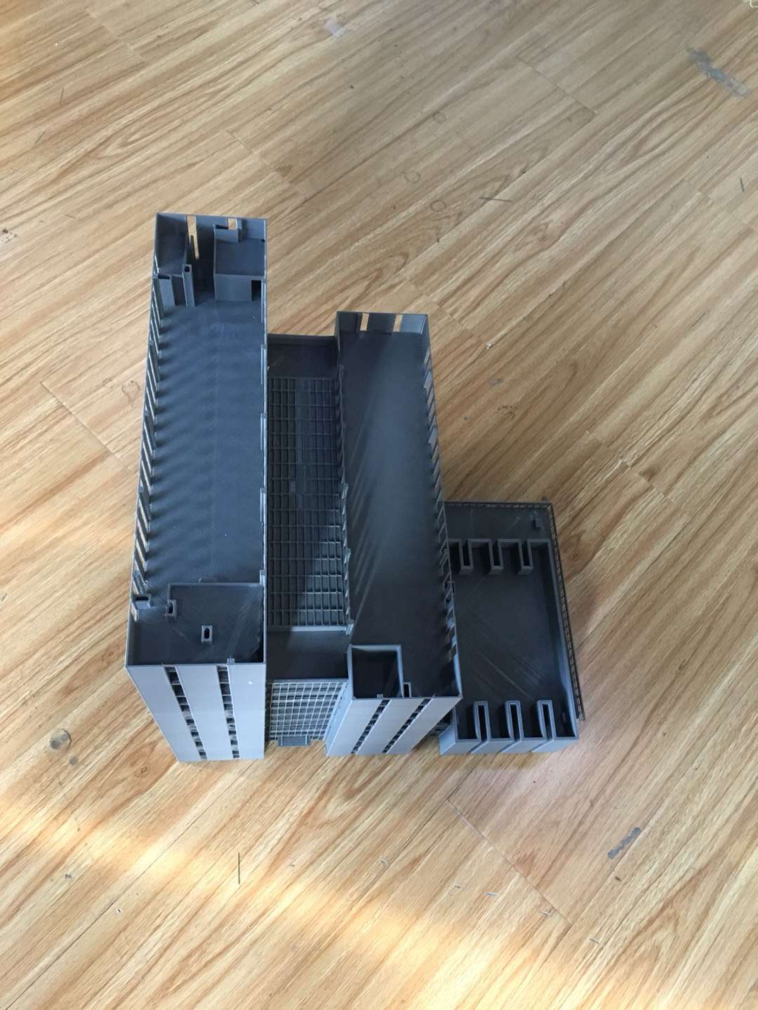 3D打印PLA房产沙盘模型