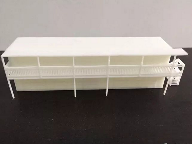 3D打印教学楼建筑模型