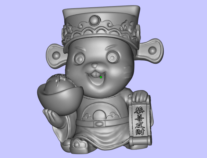 3D打印鼠摆件