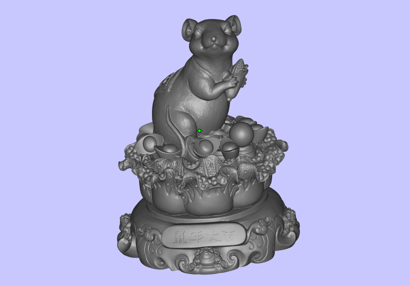 3D打印鼠摆件