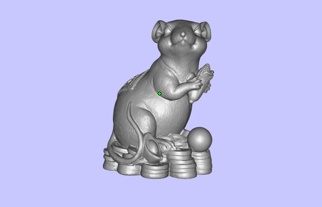 3D打印鼠摆件