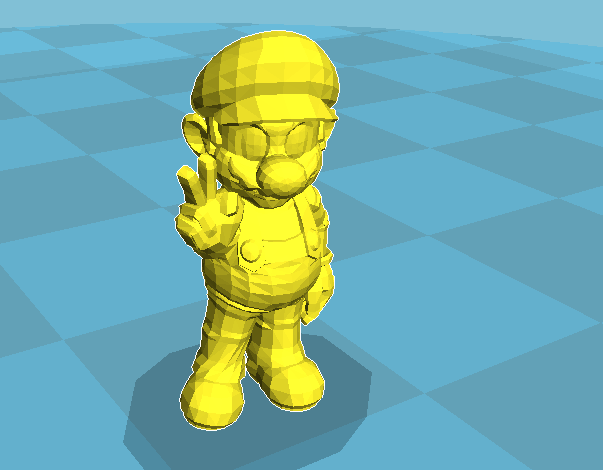 3D打印动漫手办之马里奥