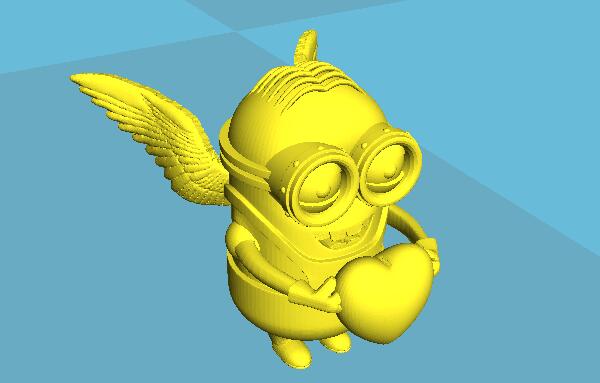 3D打印动漫手办之小黄人