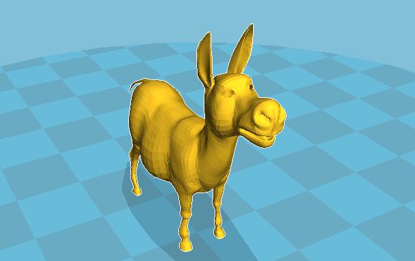 3D打印动漫手办之小毛驴