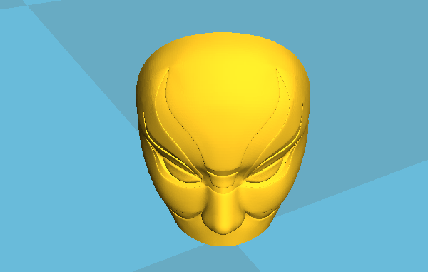 3D打印艺术品之面具