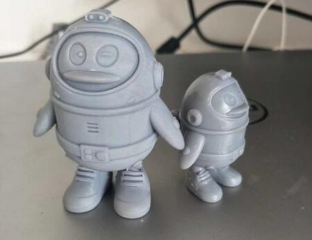 3D打印企鹅QQ公仔