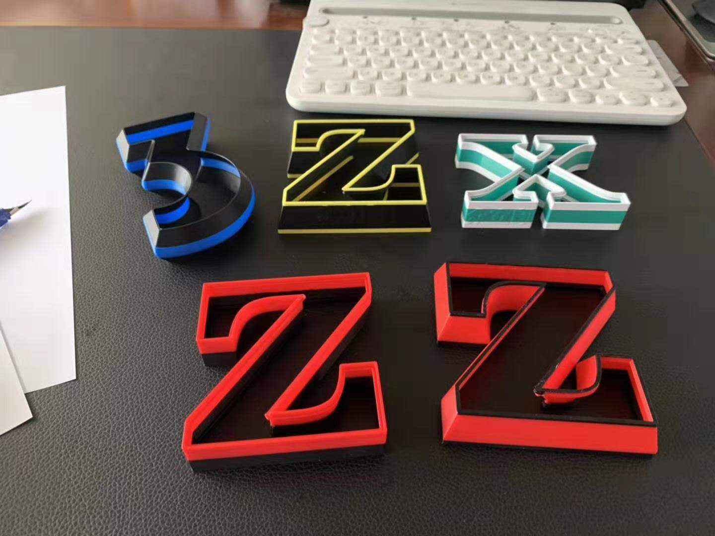 3D打印发光字广告牌