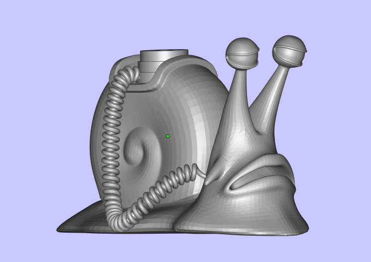 海贼王电话虫3D打印 GK白模手办