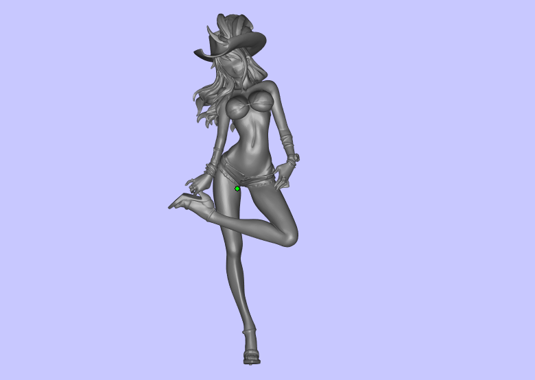 海贼王娜美模型3D打印 GK手板白模