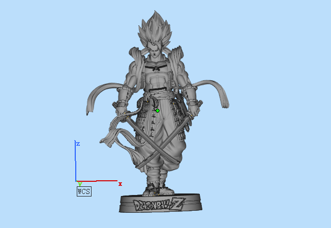 双刀悟吉塔3D模型图stl