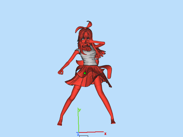 爱丽丝梦游仙境3d模型图