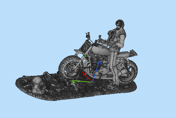 美剧行尸走肉弩哥3D模型stl文件