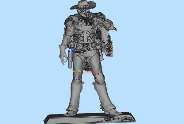 守望先锋麦克雷3D模型文件