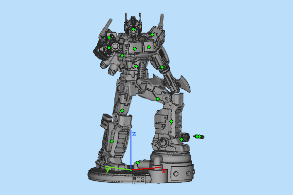 变形金刚擎天柱3D模型文件