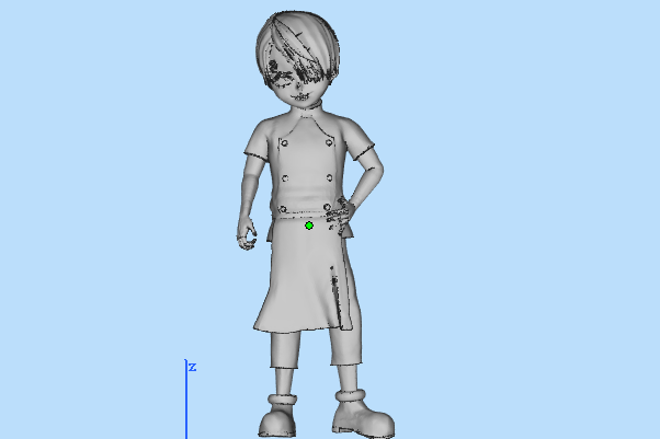 海贼王山治幼年3D模型图