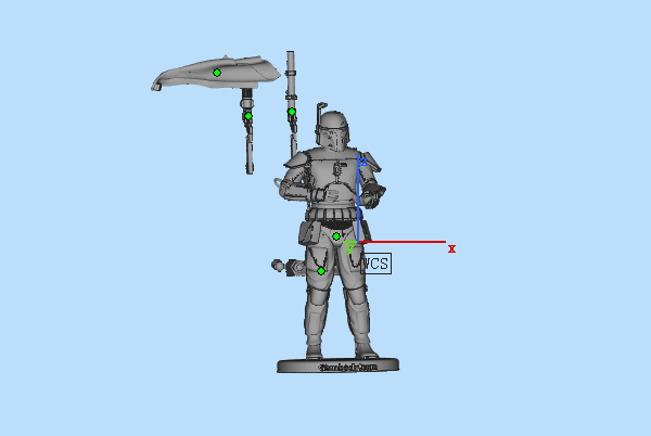 星球大战波巴·费特3D模型文件