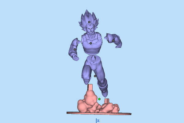 龙珠贝吉塔3D模型文件STL