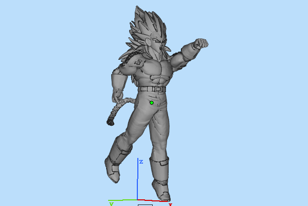 龙珠贝吉塔3D模型文件