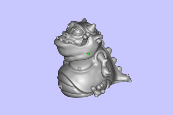 小龙3D模型文件stl