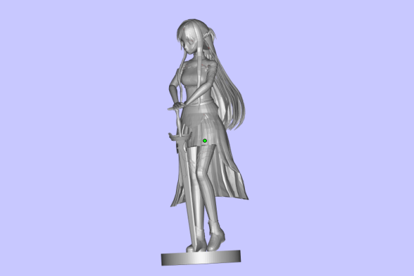 刀剑神域亚丝娜 3D模型文件STL