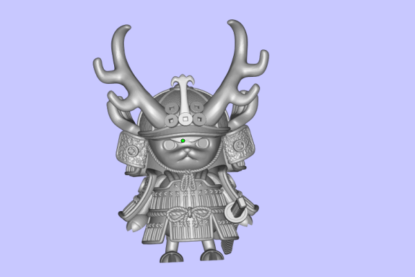 海贼王乔巴武士皮肤3D模型图