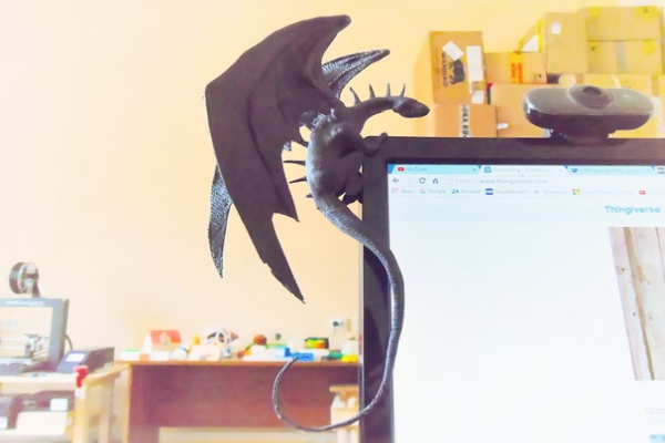 龙3D模型图stl