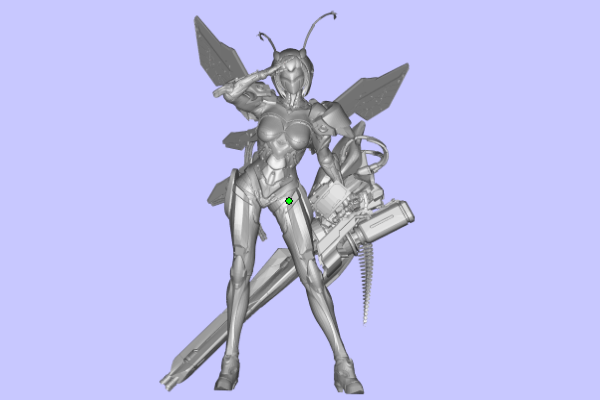 人形兽3D打印模型图STL