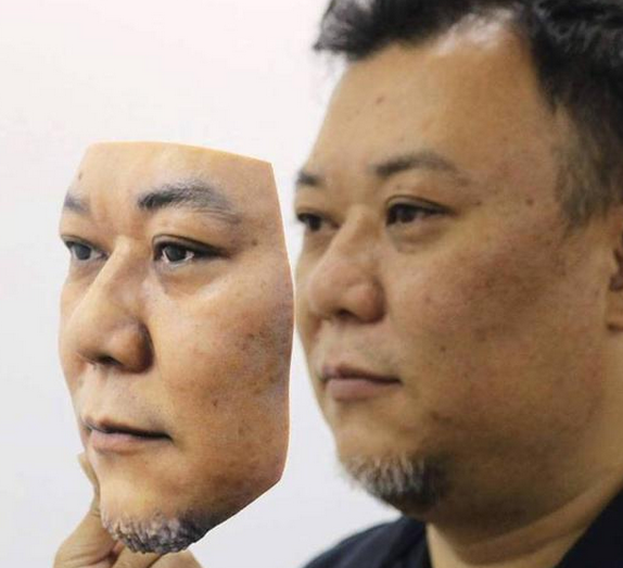 3D打印全彩人脸面具