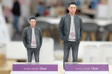 结婚纪念玩偶真人人像打印